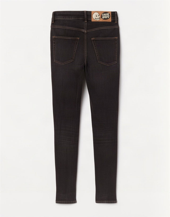 Billig mandag Dame Skinny Jeans XS W25 L29 Grå
