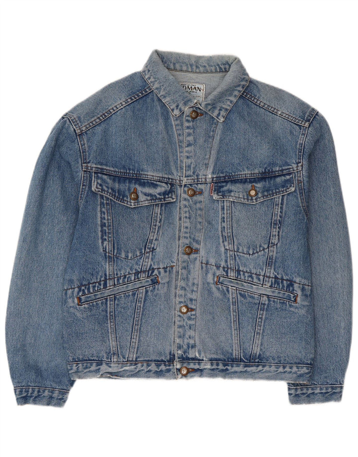 Vintage denimjakke til mænd UK 38 Medium Blue