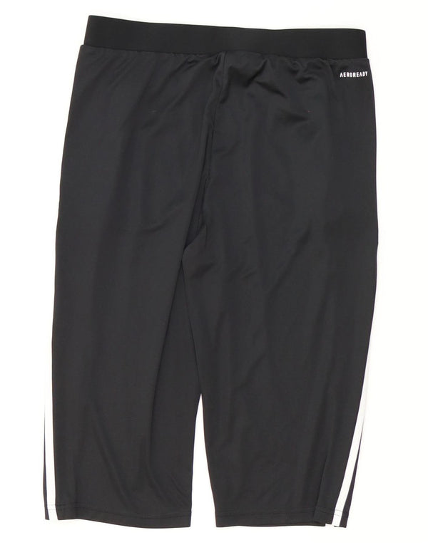 Adidas Boys Aeroready Bermuda Sportshorts 15-16 år Sort polyester