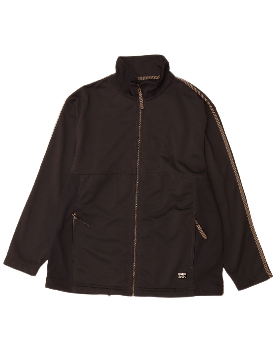 LOTTO Træningsdragt til mænd Topjakke Stor Sort Polyester