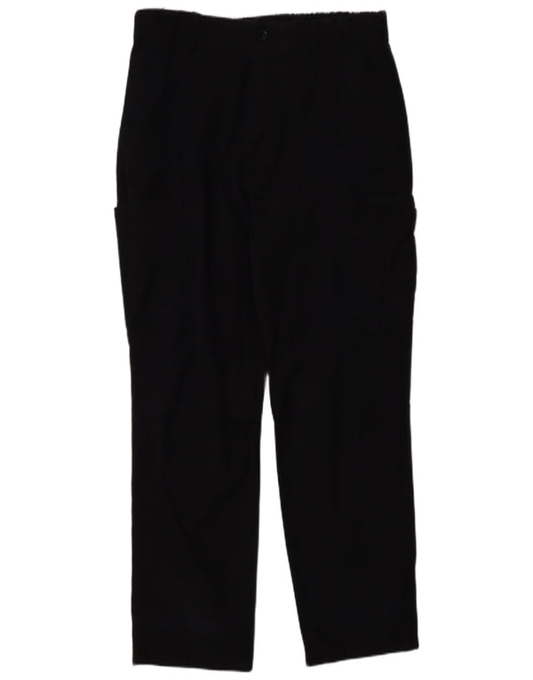 Zara Herre Straight Cargo Bukser EU 42 Large W32 L29 Sort