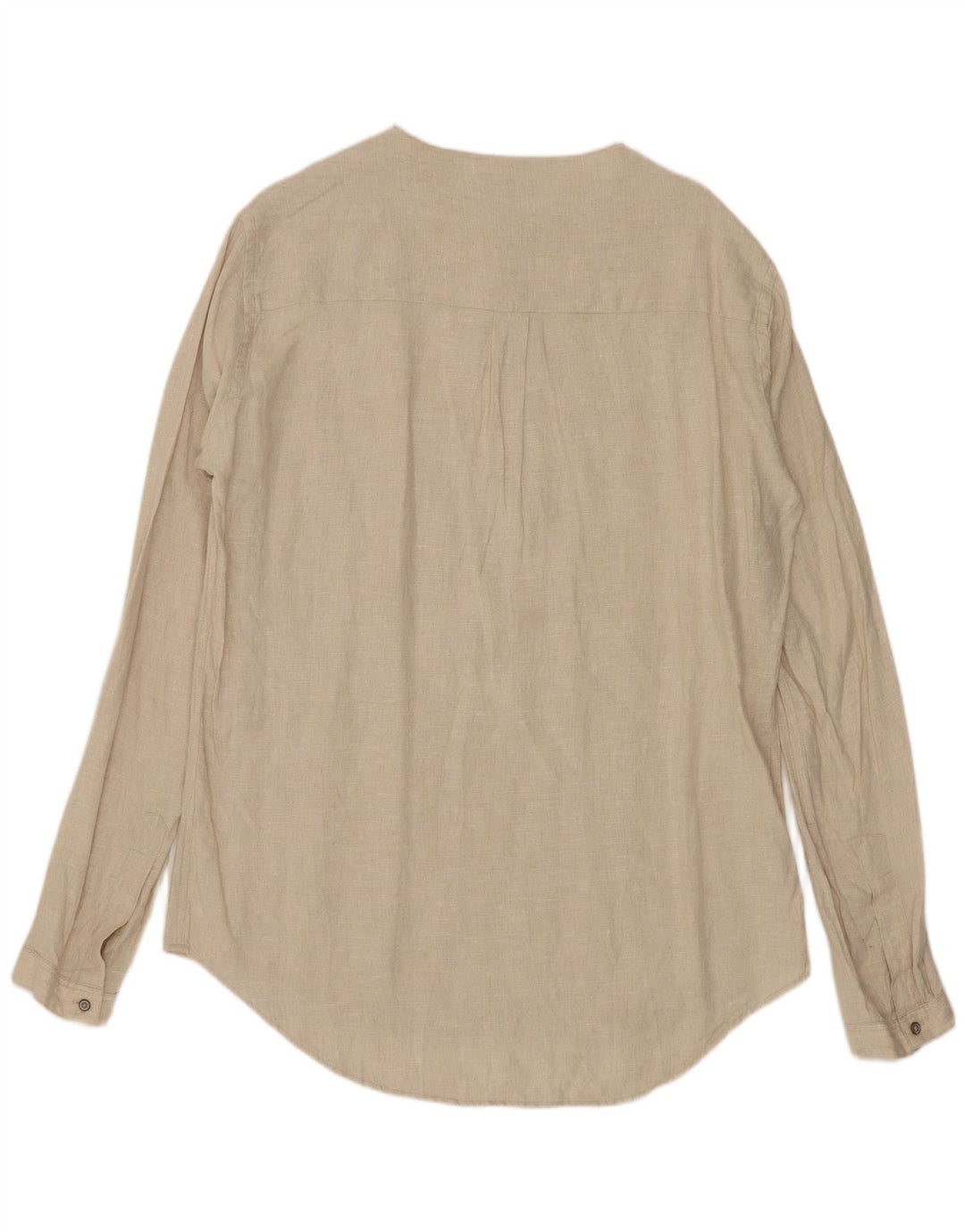 Zara Herre Pullover Shirt Medium Beige Linned