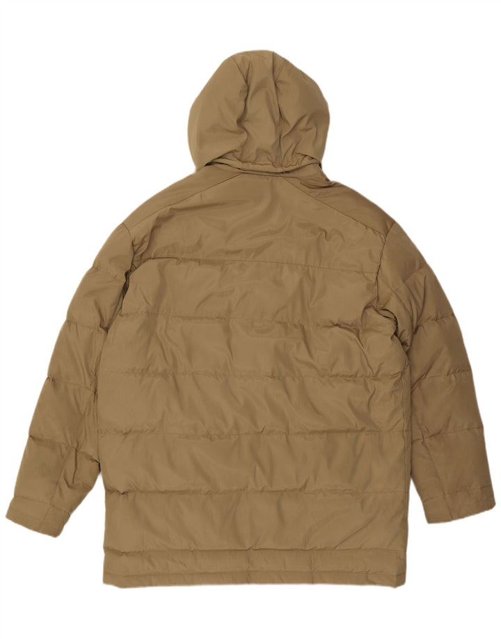 Paul & Shark Herre hættepolstret jakke UK 42 XL Khaki Polyester