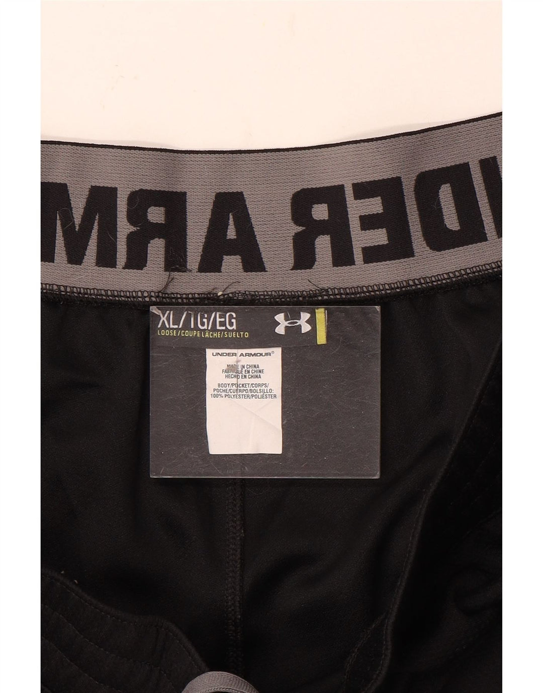 Under Armour Herre træningsdragt bukser XL sort polyester