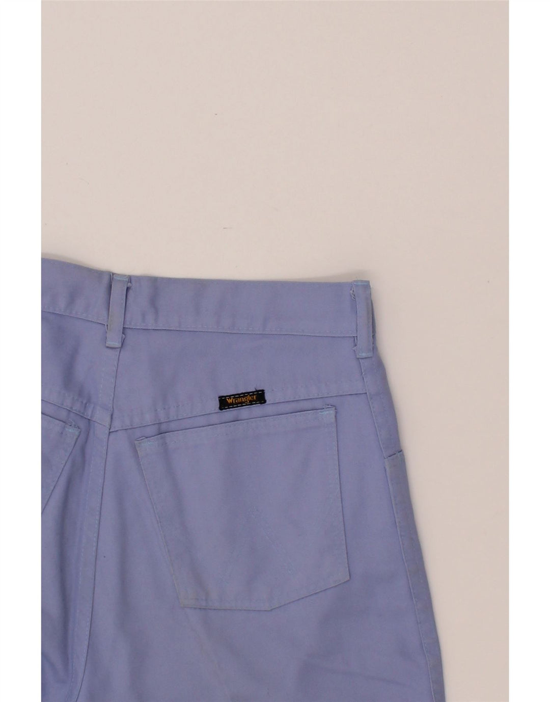 WRANGLER Womens Straight Casual Trousers  W29 L31 Blue Vintage Wrangler and Second-Hand Wrangler from Messina Hembry 