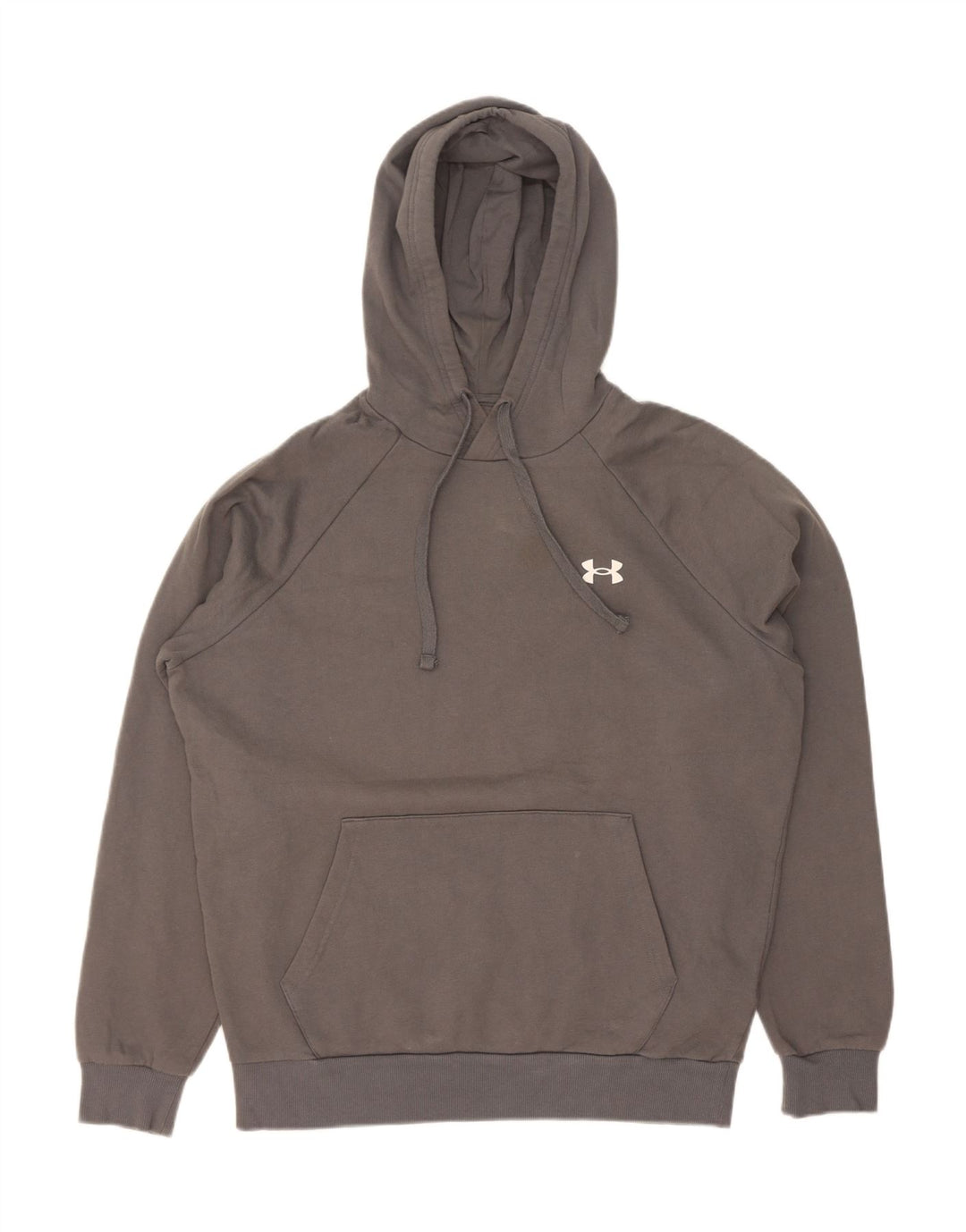 Under Armour Herre Loose Fit Hoodie Jumper Medium Grå Bomuld