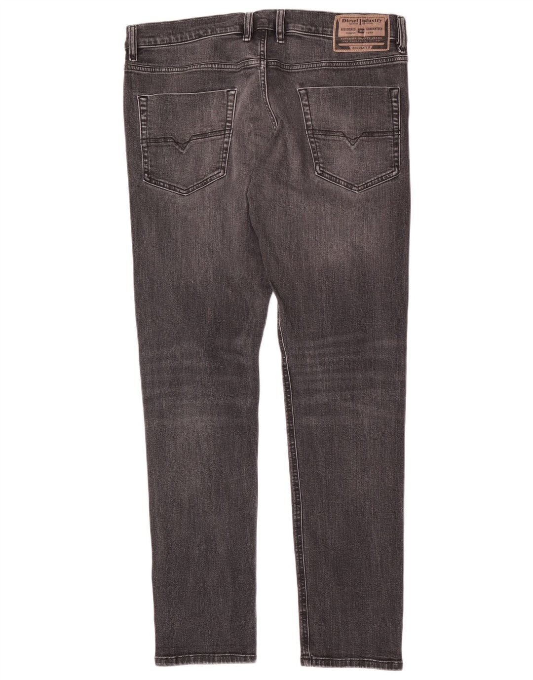 Diesel Herre Slim Jeans W34 L33 Grå Bomuld