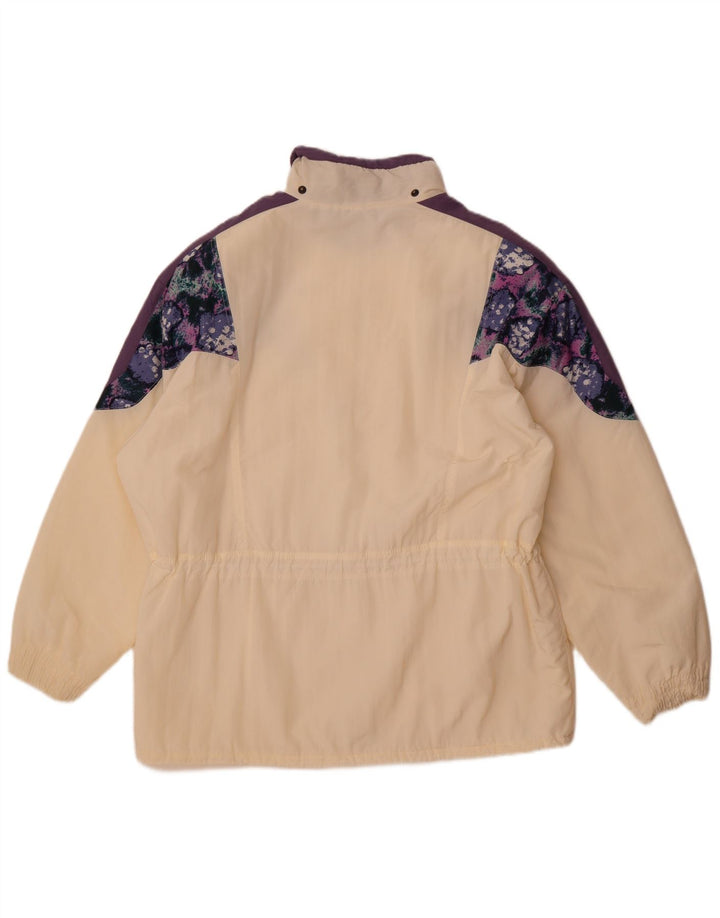 Rukka Dame Loose Fit Windbreaker Jacket EU 38 Medium White Colourblock