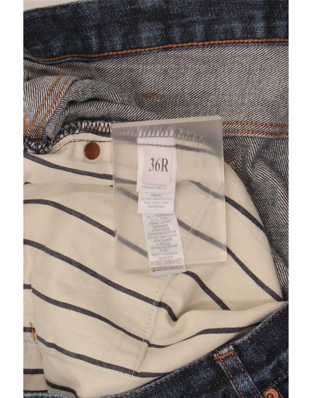 Paul Smith Herre Slim Jeans W36 L32 Blå Bomuld