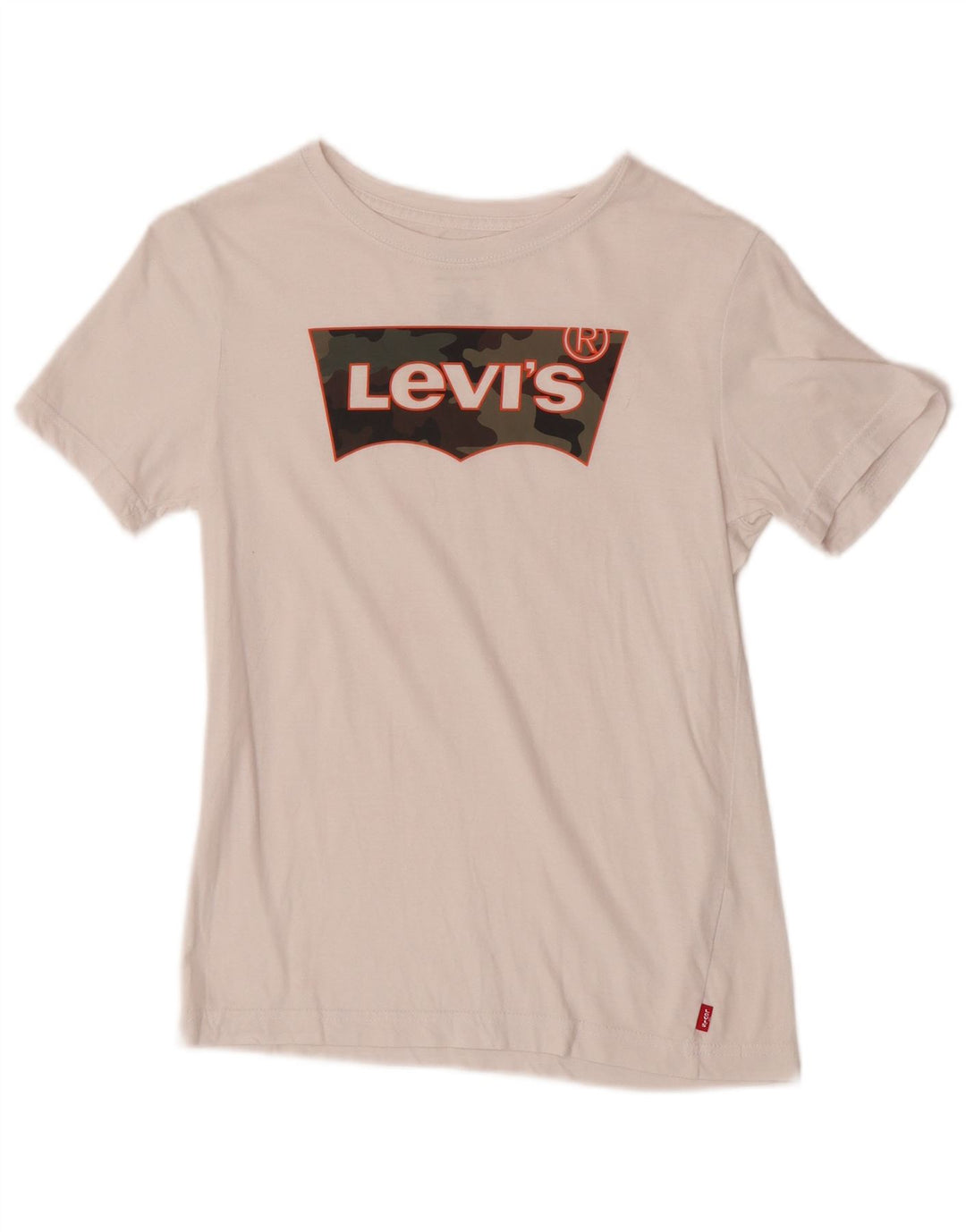 Levi's Boys Grafisk T-Shirt Top 11-12 år Hvid