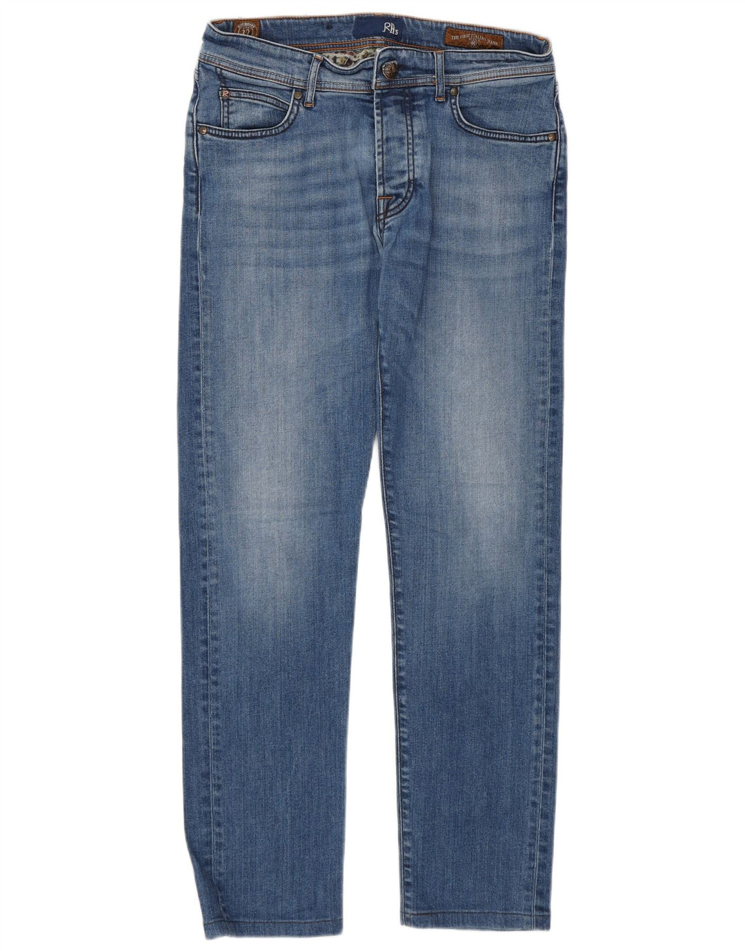 Roy Rogers lige jeans til kvinder W32 L30 blå bomuld