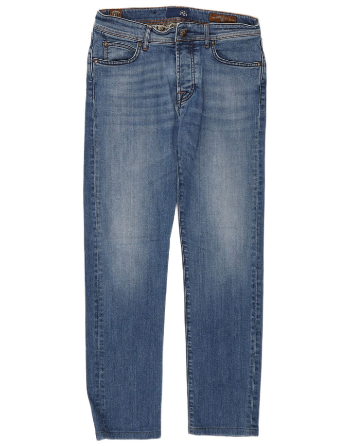 Roy Rogers lige jeans til kvinder W32 L30 blå bomuld