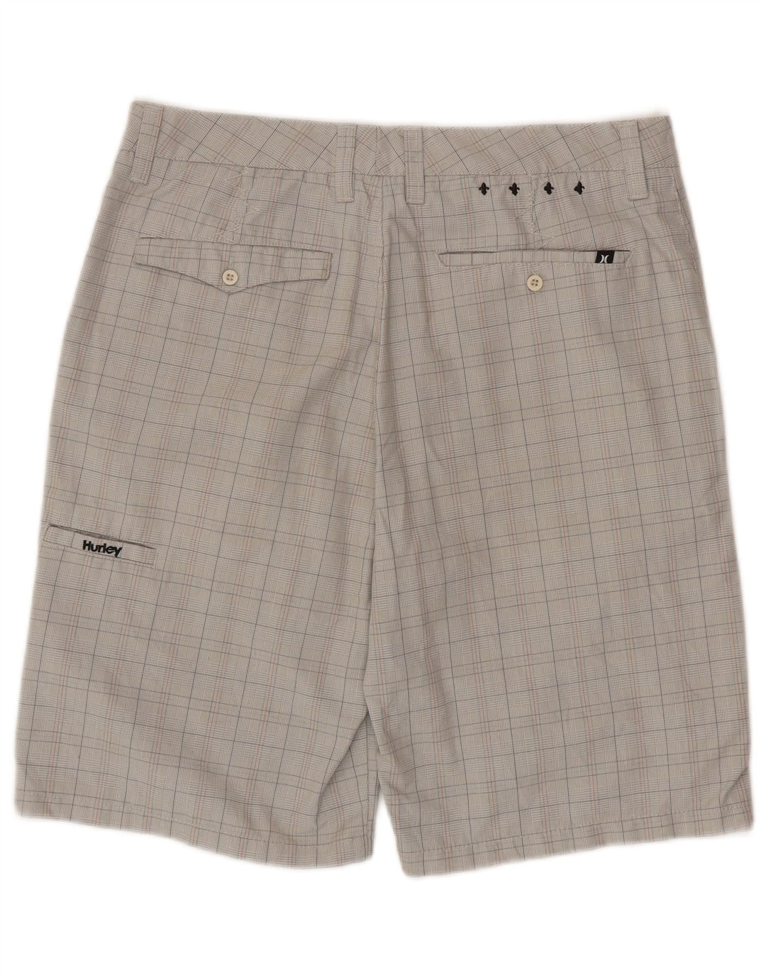 HURLEY Herre Cargo Shorts W32 Medium Grey Ternet polyester