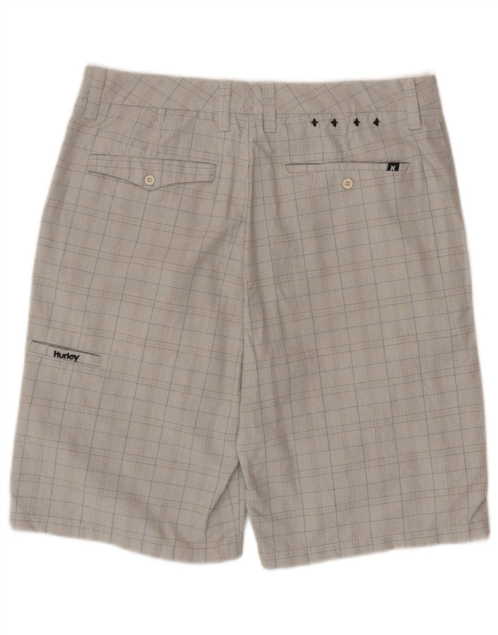 HURLEY Herre Cargo Shorts W32 Medium Grey Ternet polyester