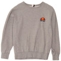 Ellesse Dame Sweatshirt Jumper UK 16 Stor Grå Bomuld