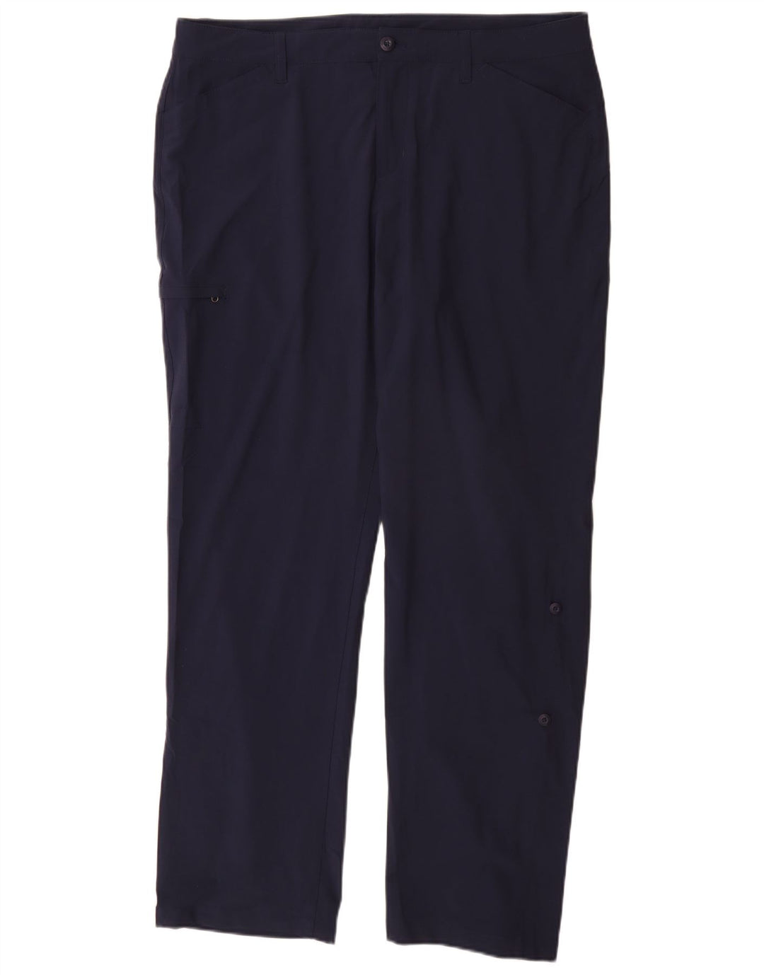 Eddie Bauer Dame Casual Bukser US 16 2XL W36 L32 Marineblå Polyester