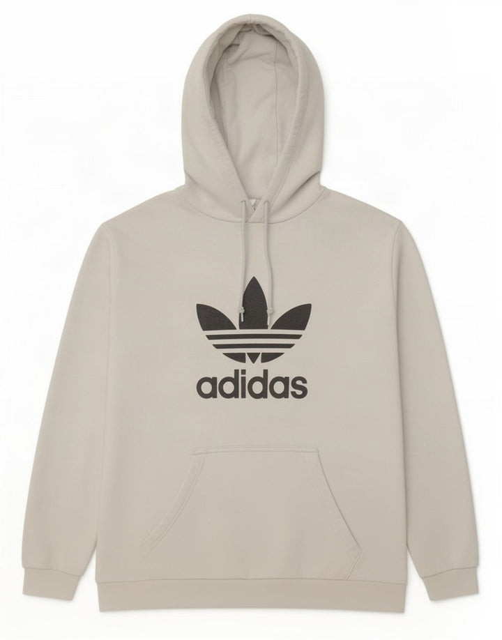 Adidas Grafisk hættetrøje til mænd, stor hvid
