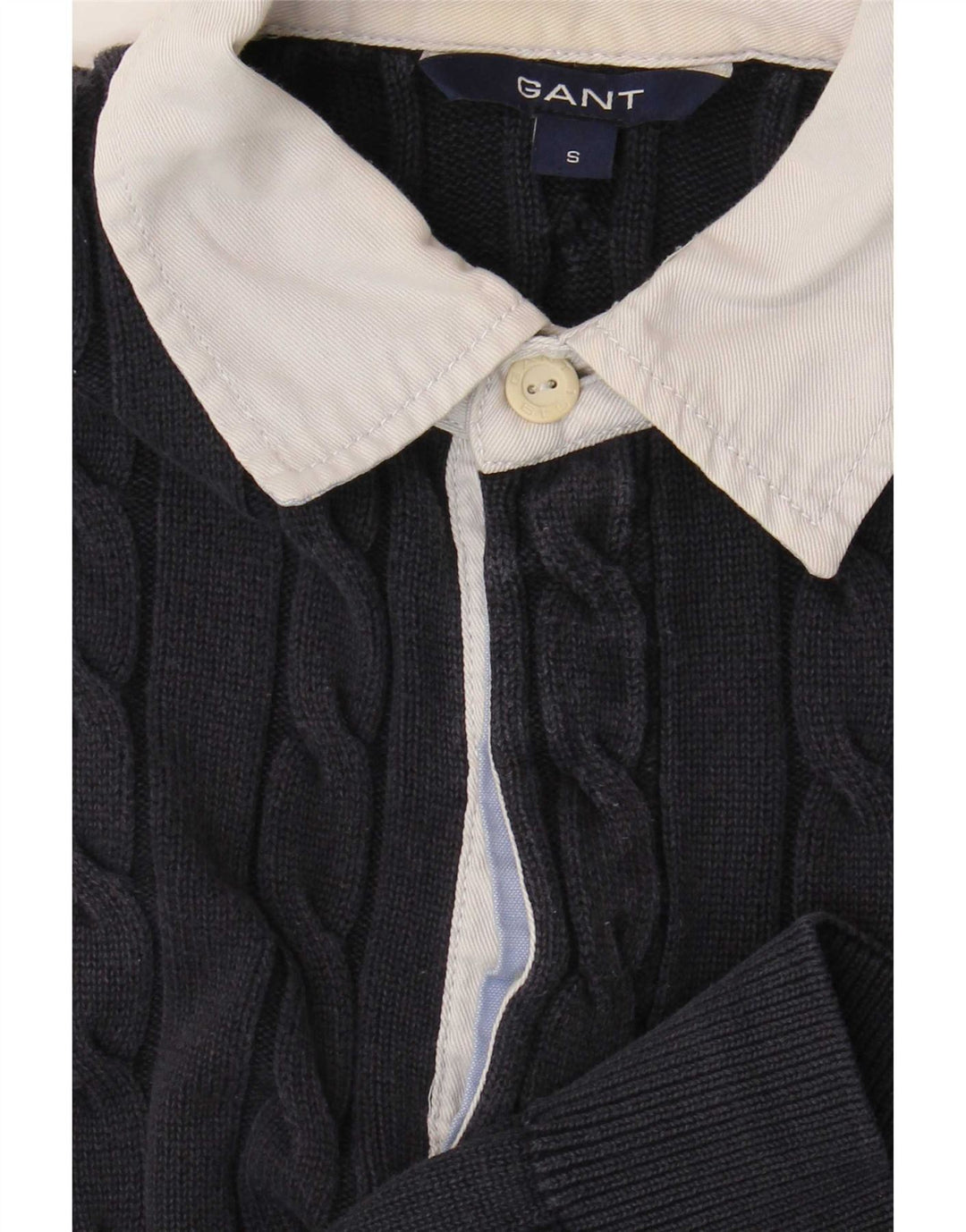Gant herre polo hals sweater lille marineblå