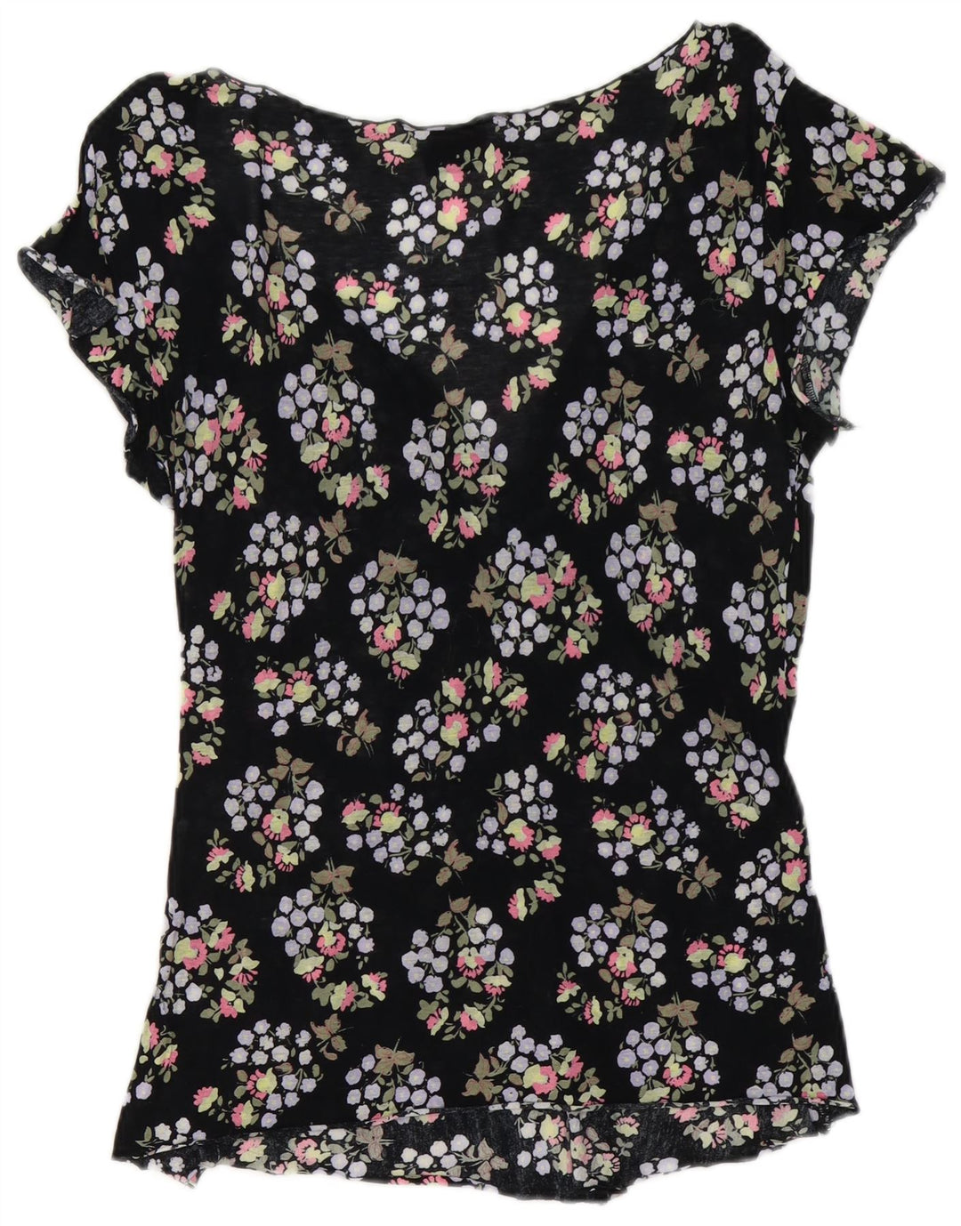 Max & Co. Damebluse Top UK 10 Small Black Floral
