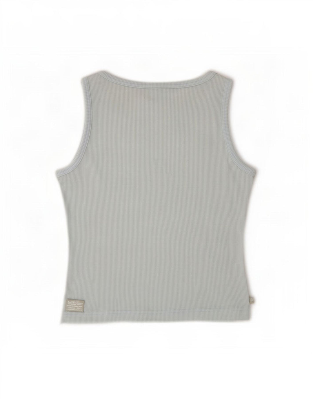 Adidas Dame Vest Top UK 14 Medium Blue Nylon