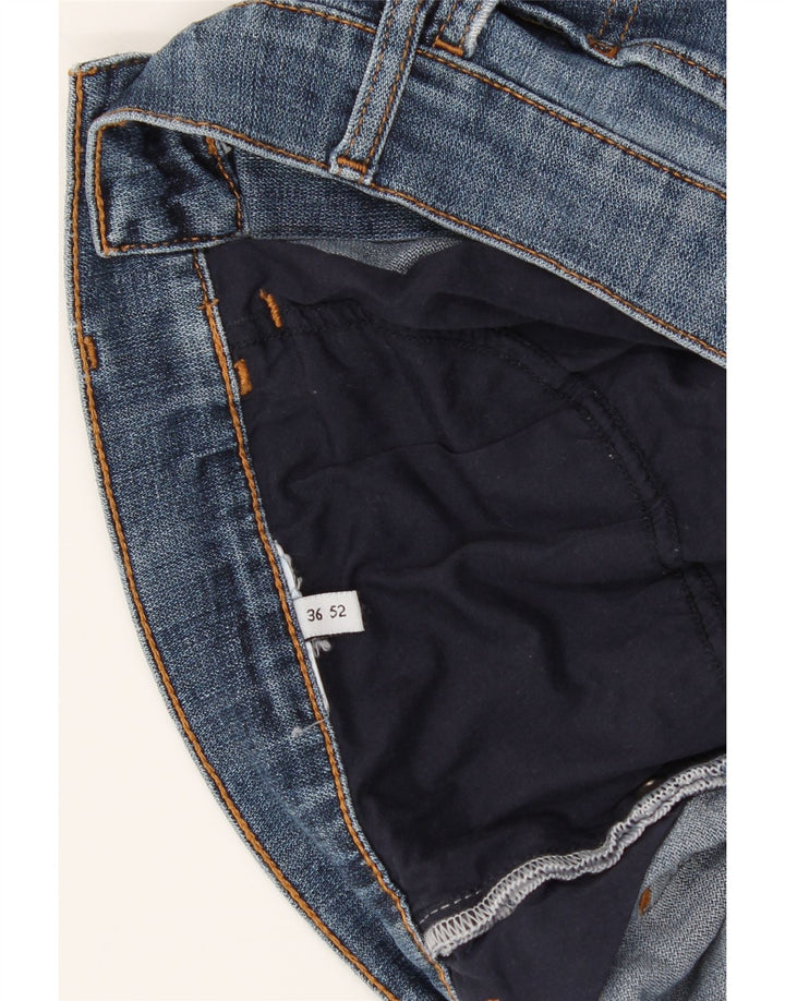 TRUSSARDI Mens Straight Jeans IT 52 XL W38 L30 Blue Vintage Trussardi and Second-Hand Trussardi from Messina Hembry 