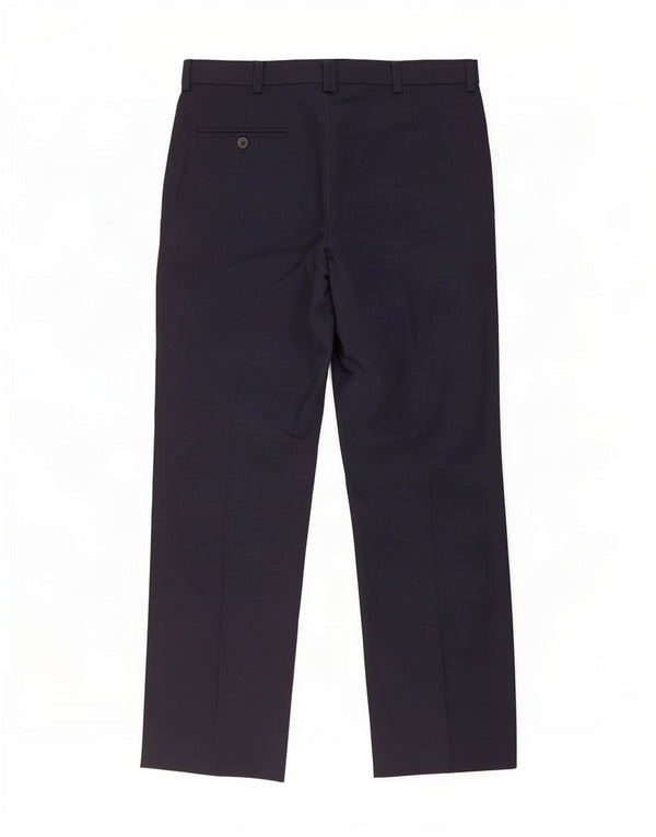 Marks & Spencer Herre St. Michael Pegged Suit Bukser W36 L29 Navy Blue