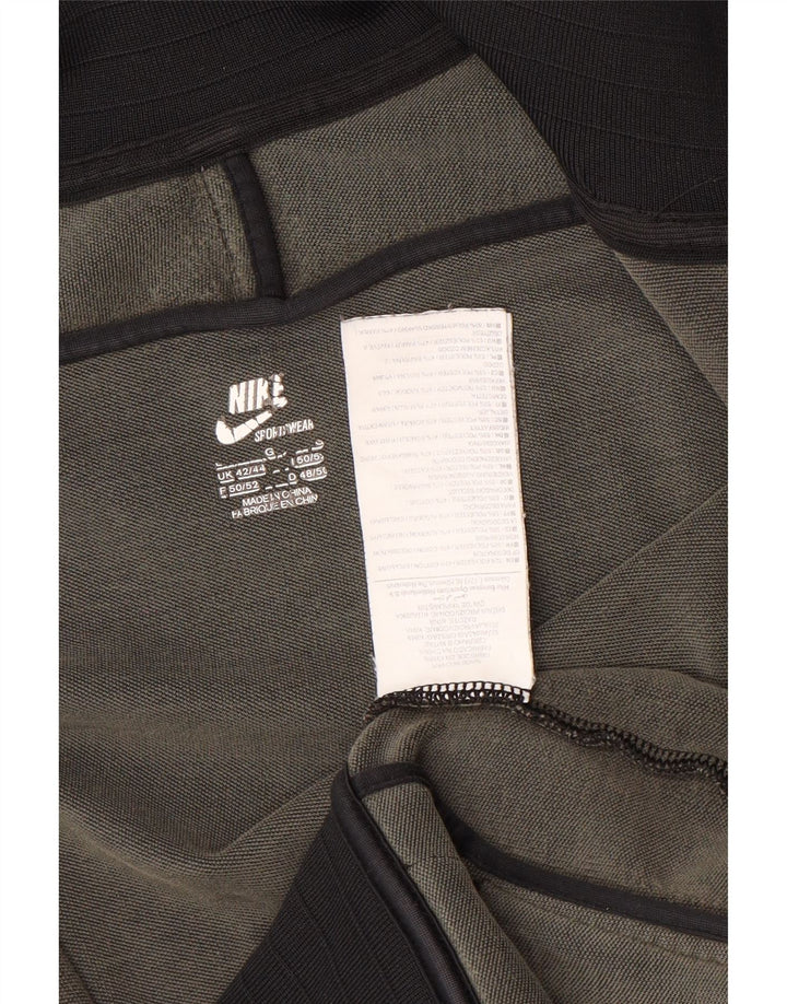 Nike Træningsdragt til mænd, topjakke UK 42/44 Stor sort polyester