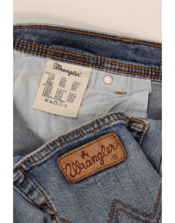 Wrangler Herre Texas Stretch Straight Jeans W34 L30 Blå Bomuld