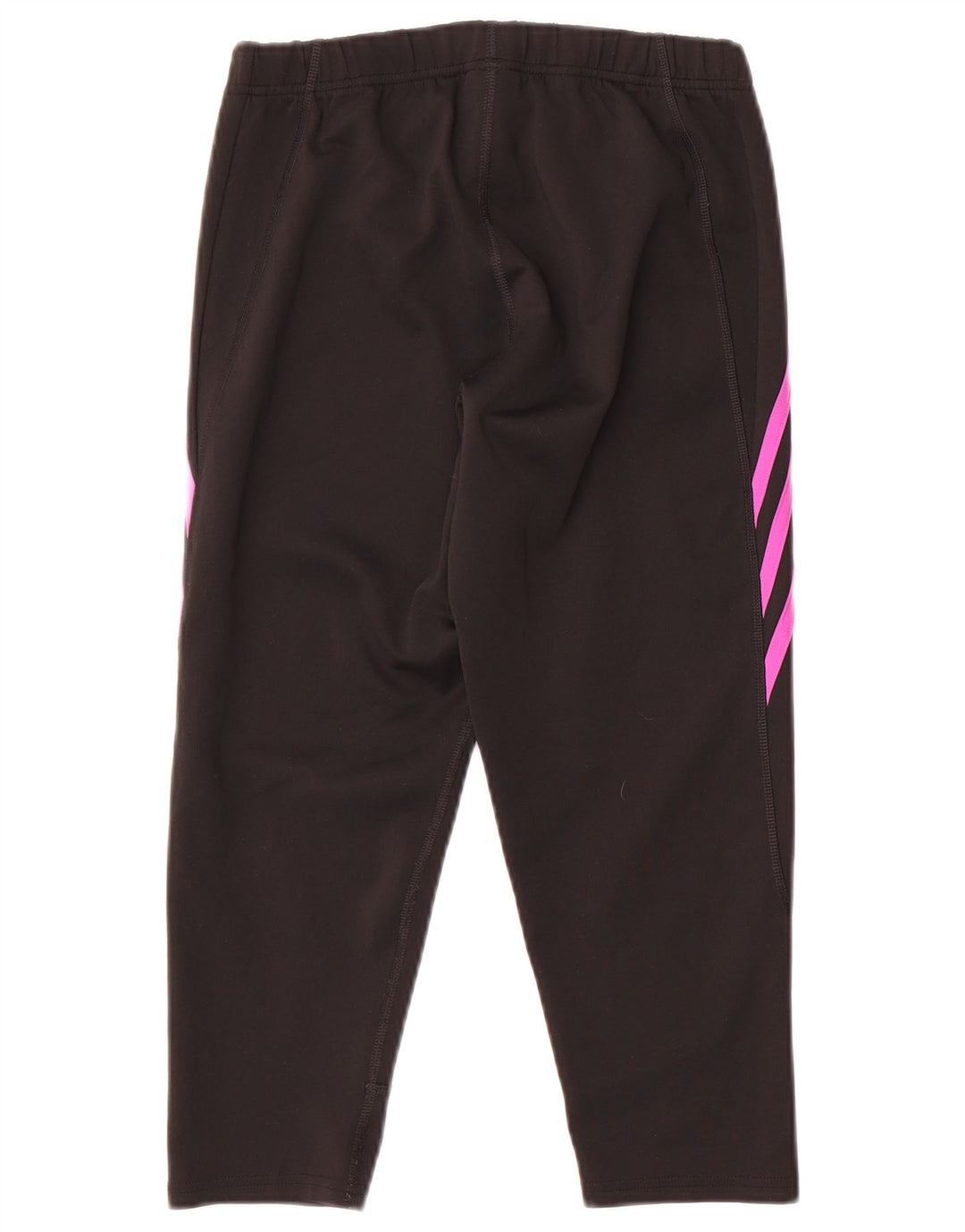 Adidas Womens Crop træningsdragt Bukser UK 12/14 Medium Black Polyester
