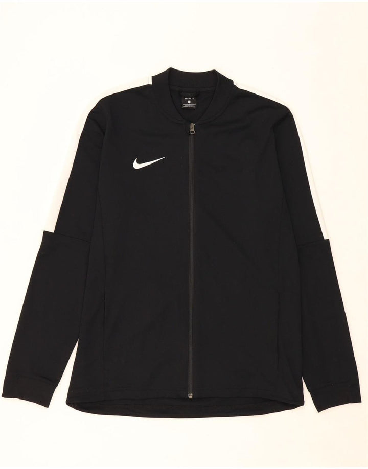 NIKE Mens Tracksuit Top Jacket Large Black Colourblock Polyester Vintage Nike and Second-Hand Nike from Messina Hembry 