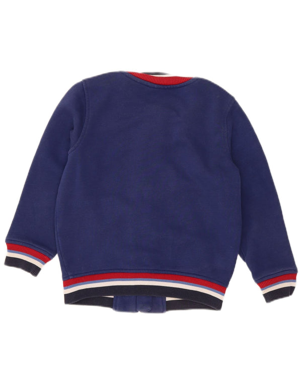 Lacoste Boys træningsdragt topjakke 4-5 år Blue Colourblock Sports
