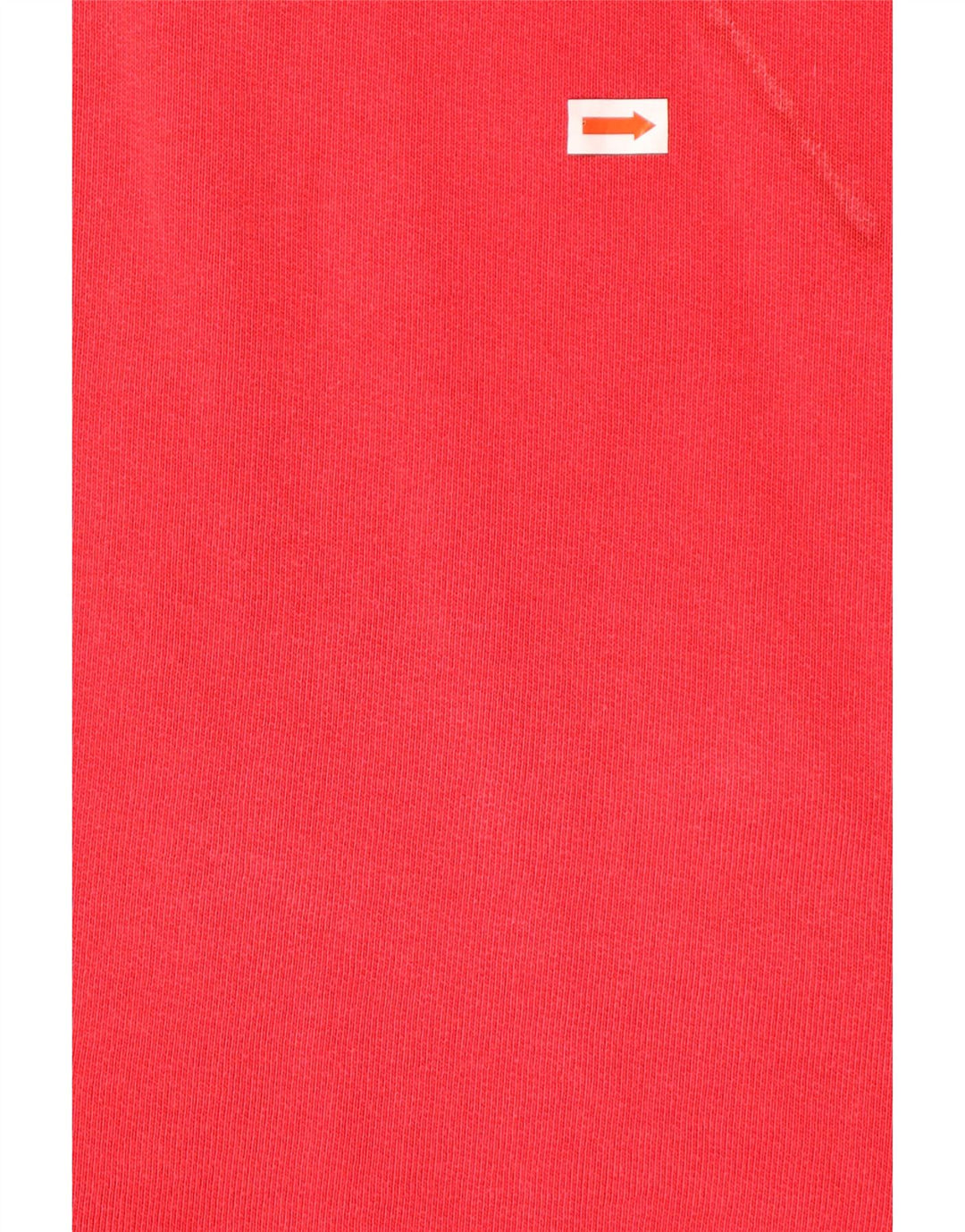 HVID TING Herre Loose Fit Grafisk Zip Neck Sweatshirt Jumper XL Rød