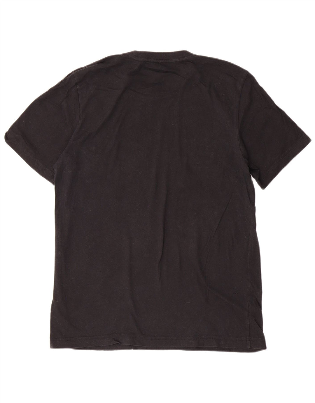 ADIDAS Mens Graphic T-Shirt Top Medium Black Cotton