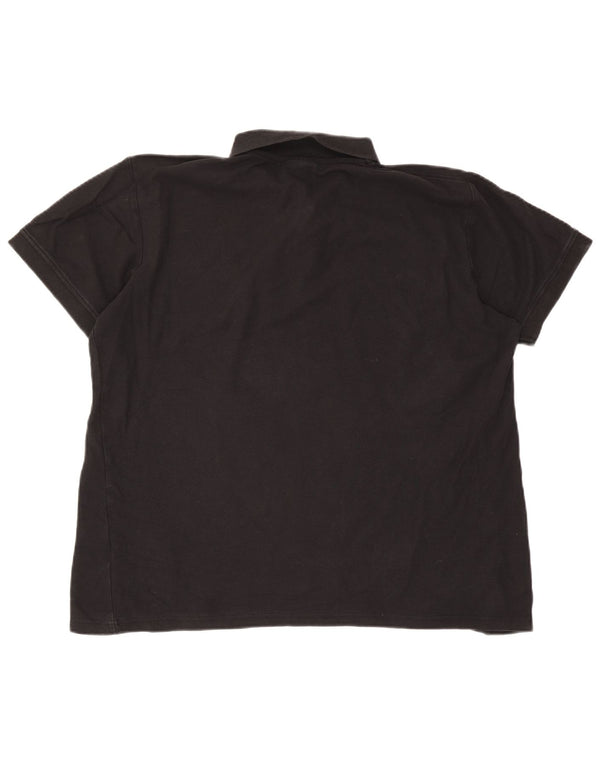 Kappa herre poloshirt XL sort bomuld