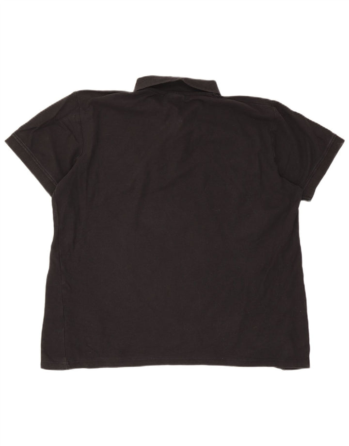 Kappa herre poloshirt XL sort bomuld