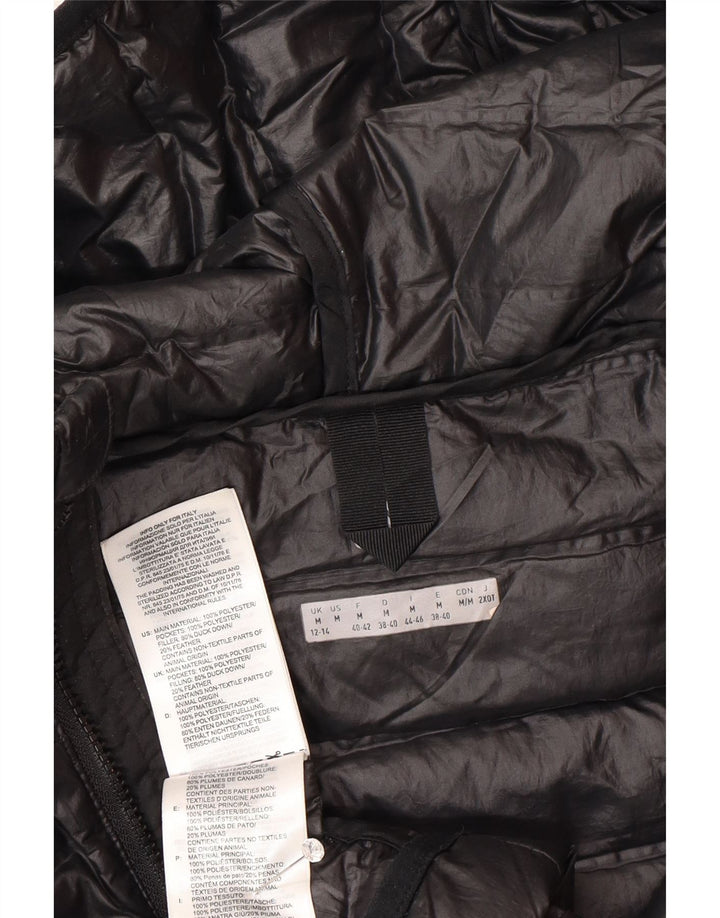 Adidas, polstret hættejakke til kvinder, UK 12/14 Medium Black Polyester Sports