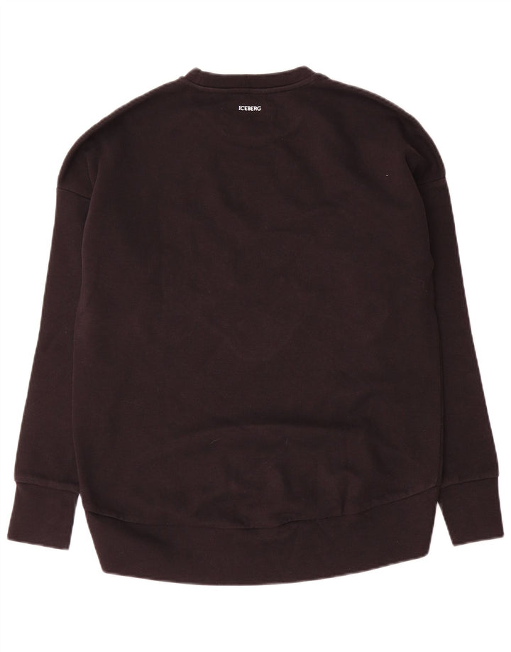 Iceberg Dame Pink Panther Grafisk Sweatshirt Jumper IT 40 Lille Sort