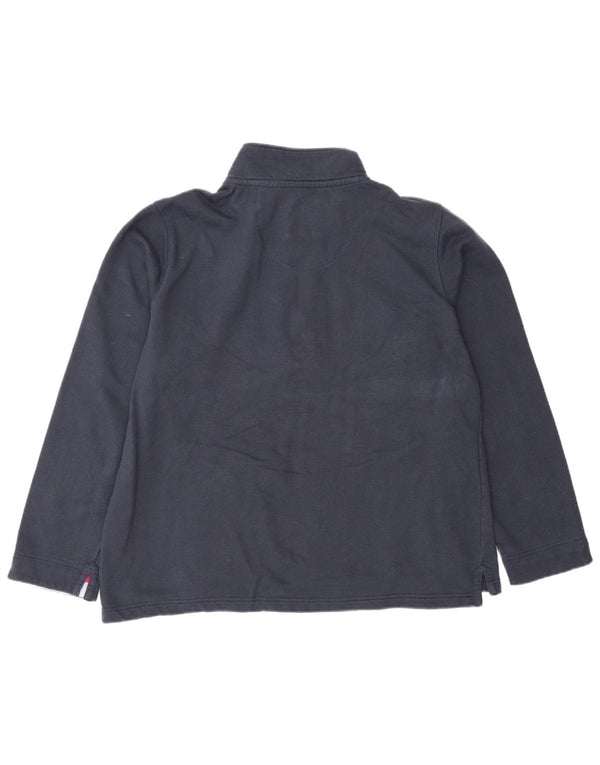Besætningstøj Dame Sweatshirt med lynlås-hals DK 16 Stor marineblå