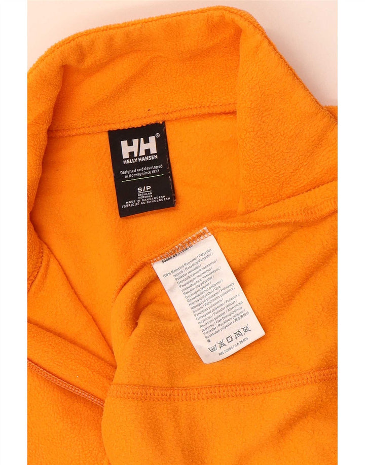Helly Hansen Herre Fleece Jumper med lynlås, lille orange polyester