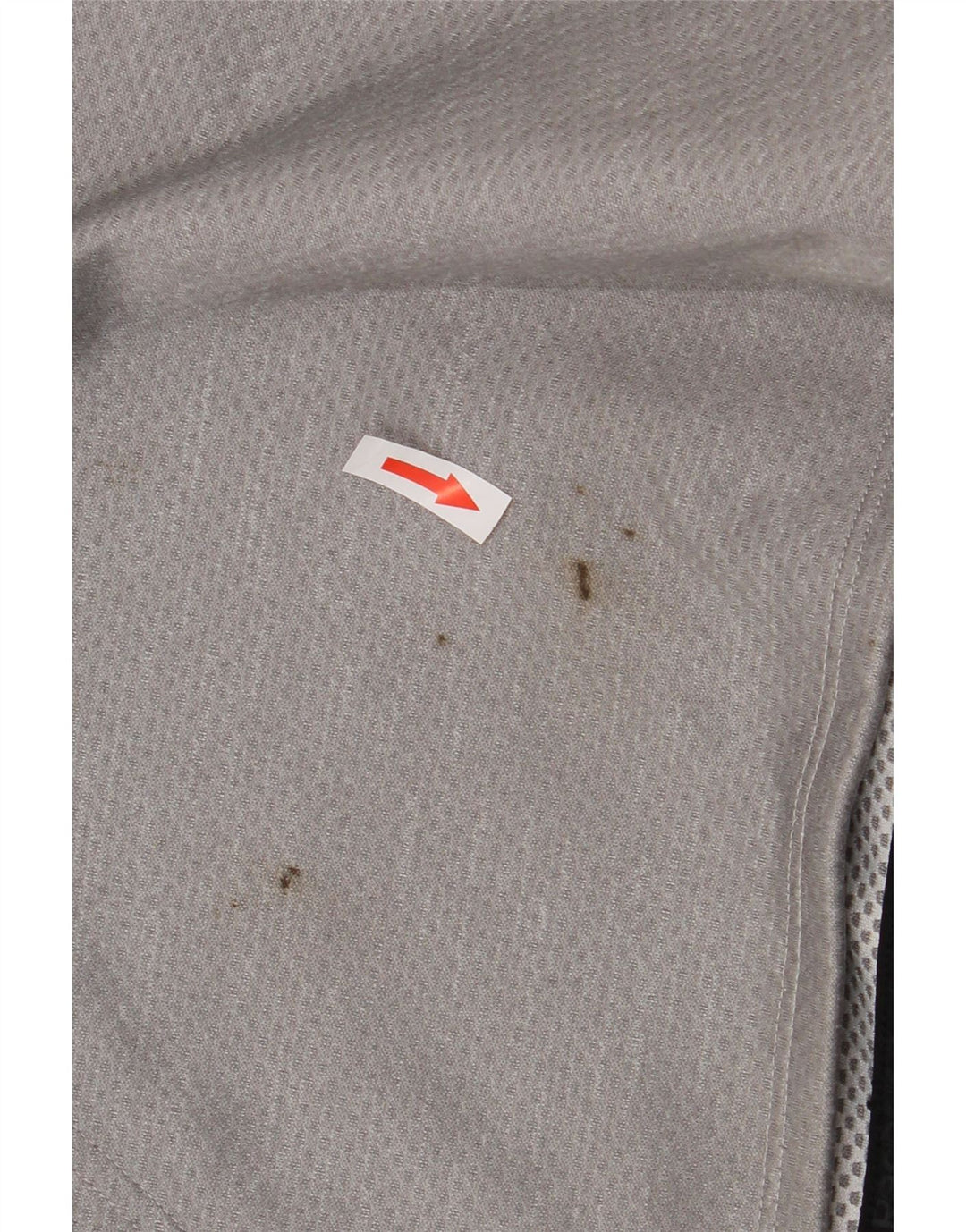 REEBOK Grafisk hættetrøje til mænd XL Grå polyester