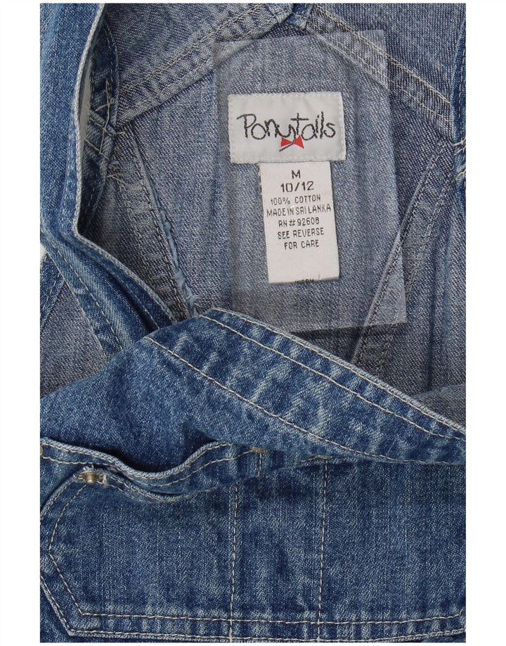 Vintage damebukser jeans str. 10/12 Medium W28 L25 Blå bomuld