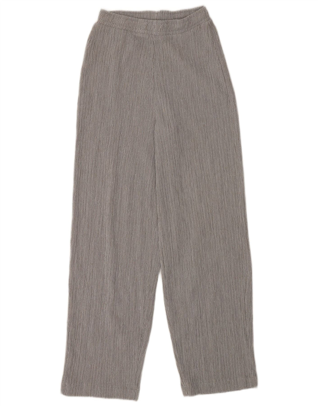 Zara Womens Loose Fit Casual Bukser Små W26 L29 Grå Polyester