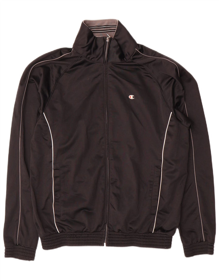 Champion Herre træningsdragt Topjakke Medium Sort Polyester