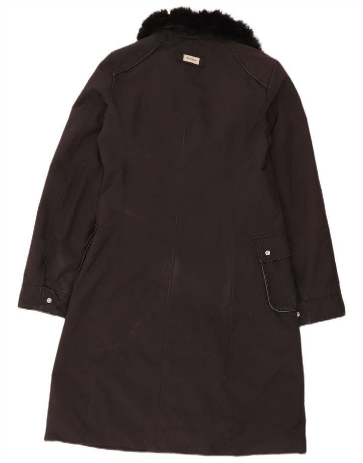 Henry Cottons Dame Overfrakke IT 40 Lille Sort Polyester