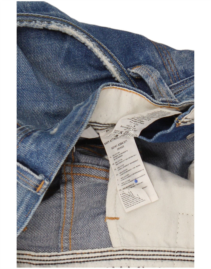 G-Star Straight Jeans til mænd W32 L32 Blå Bomuld