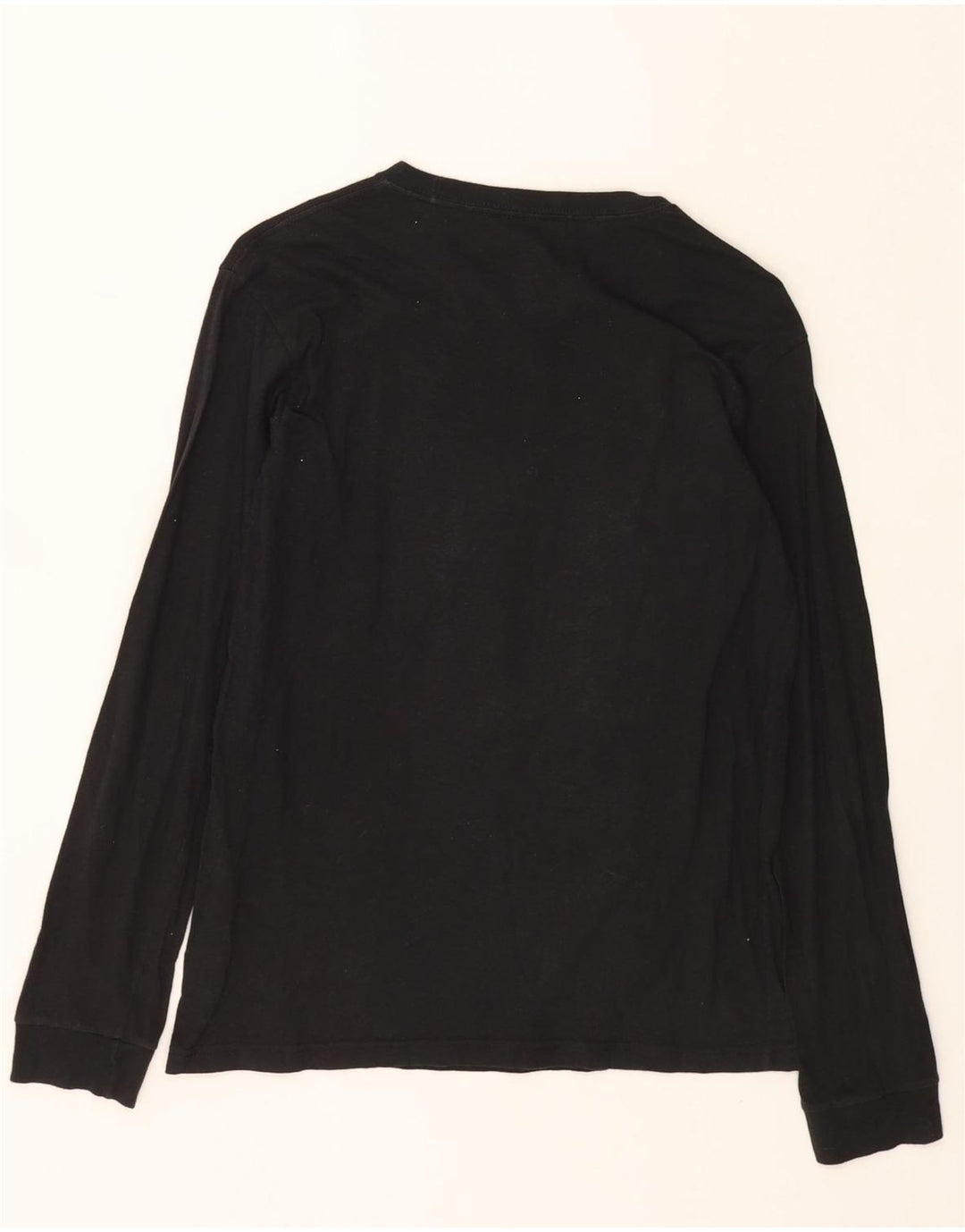 VANS Boys Custom Fit Graphic Top Long Sleeve 12-13 Years Large  Black Vintage Vans and Second-Hand Vans from Messina Hembry 
