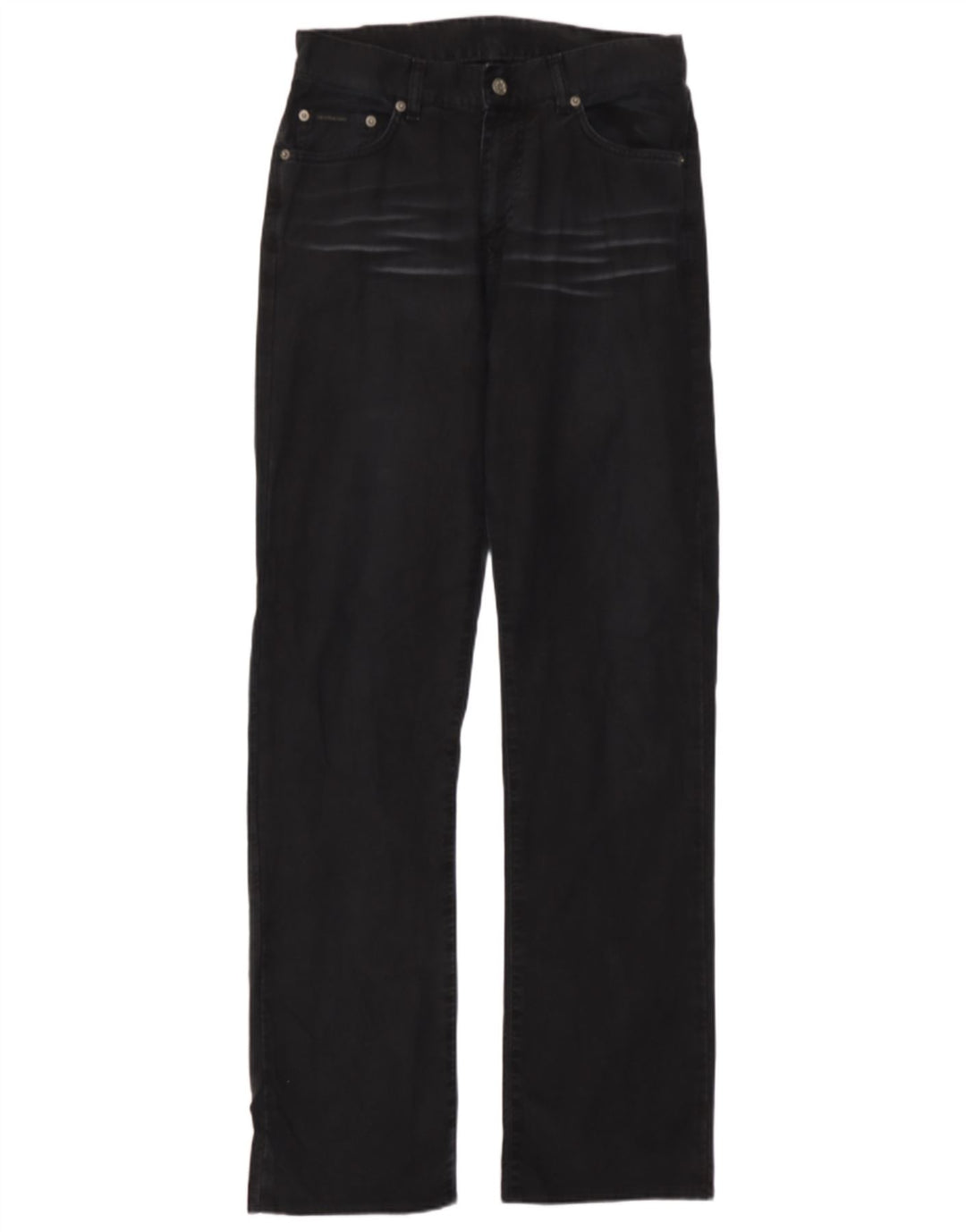 Calvin Klein Straight Jeans til mænd W30 L33 Sort bomuld