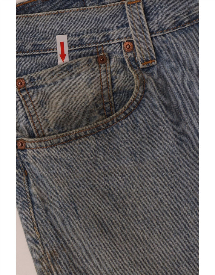Levi's Straight Jeans til mænd W34 L32 blå bomuld