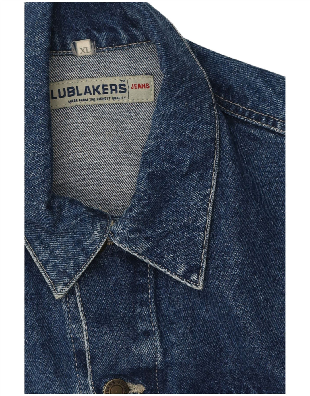Vintage denimjakke til mænd UK 42 XL Blå