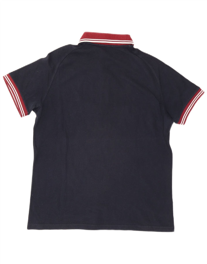 Fred Perry Herre Rugby Polo Shirt Stor marineblå bomuld